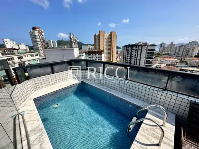 Cobertura com 4 Quartos à venda, 224m² no Ponta da Praia, Santos