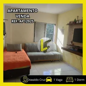 Apartamento com 1 Quarto à venda, 52m² no Osvaldo Cruz, São Caetano do Sul