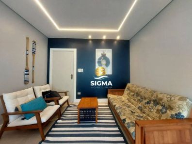 Apartamento com 2 Quartos à venda, 110m² no Loteamento João Batista Julião, Guarujá