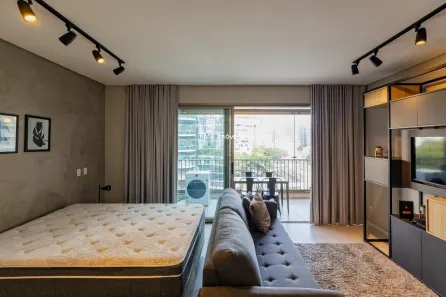 Apartamento com 1 Quarto para alugar, 61m² no Itaim Bibi, São Paulo