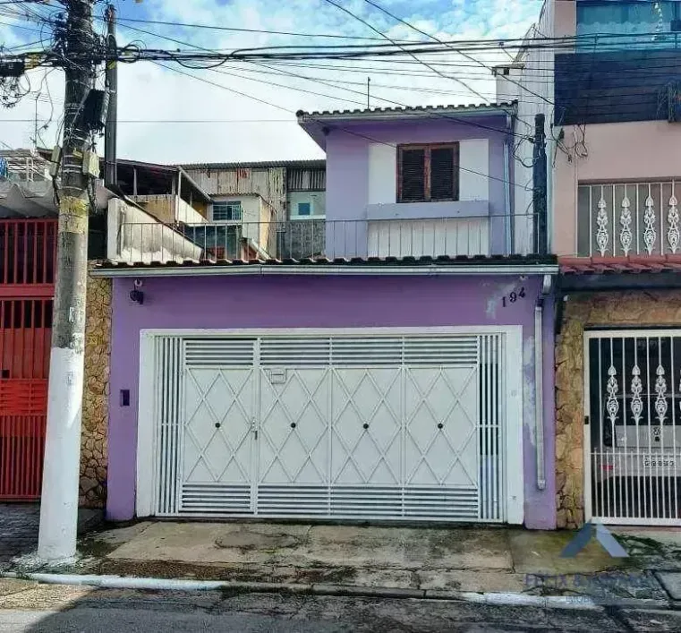 Foto do imóvel - Sobrado à venda com 3 quartos, 1 suíte, 90 m², 3 banheiros e 2 vagas na garagem em