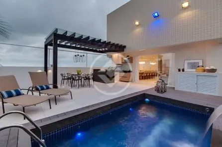 Cobertura com 4 Quartos para venda ou aluguel, 350m² no Gonzaga, Santos