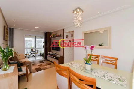 Apartamento com 3 Quartos à venda, 75m² no Vila Augusta, Guarulhos