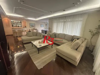 Apartamento com 4 Quartos à venda, 410m² no Gonzaga, Santos