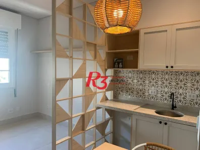 Studio à venda, 28m² no Ponta da Praia, Santos