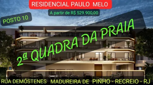 Apartamento com 3 Quartos à venda, 107m² no Recreio dos Bandeirantes, Rio de Janeiro