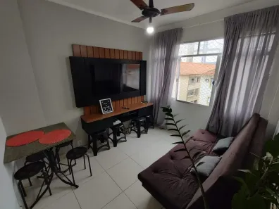 Apartamento com 1 Quarto à venda, 40m² no Centro, São Vicente
