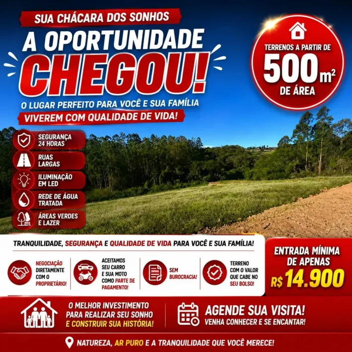 Foto do imóvel - Lote/Terreno para comprar com 500 m²
