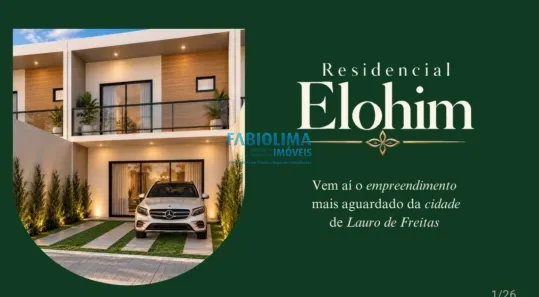 Casa de Condomínio com 4 Quartos à venda, 152m² no Pitangueiras, Lauro de Freitas