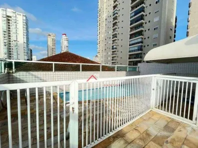 Apartamento com 3 Quartos para venda ou aluguel, 168m² no Gonzaga, Santos