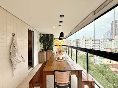 Apartamento com 3 Quartos à venda, 124m² no Gonzaga, Santos