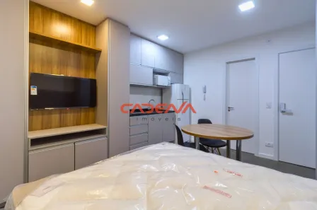 Studio com 1 Quarto para alugar, 19m² no Centro, Curitiba
