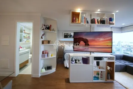 Apartamento com 1 Quarto para venda ou aluguel, 44m² no Brooklin Paulista, São Paulo