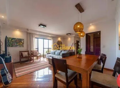 Apartamento com 3 Quartos à venda, 127m² no Vila Alzira, Santo André