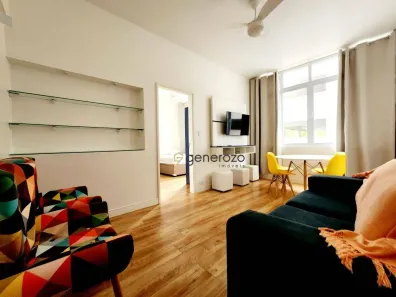 Apartamento com 1 Quarto à venda, 45m² no Pitangueiras, Guarujá