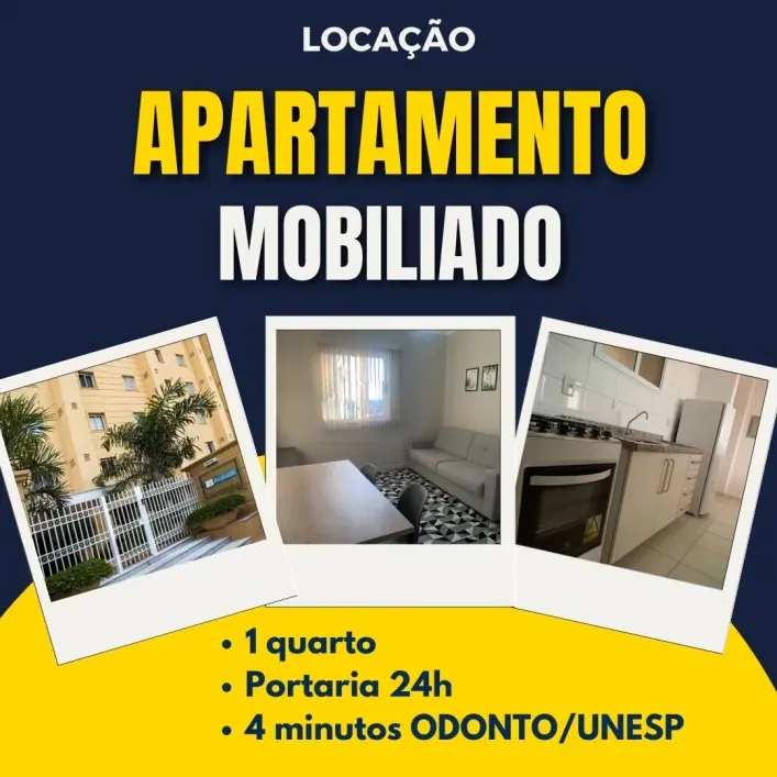 Foto do imóvel - Apartamento para alugar com 44 m², 1 quarto, 1 banheiro, 1 vaga