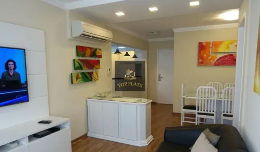 Flat com 3 Quartos para alugar, 100m² no Itaim Bibi, São Paulo