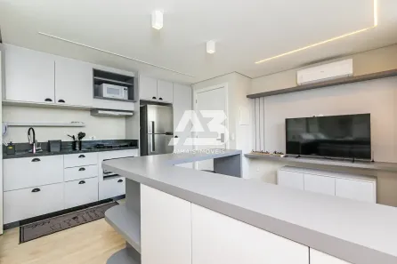 Studio com 1 Quarto à venda, 34m² no Centro, Curitiba
