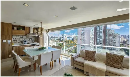 Apartamento com 3 Quartos à venda, 138m² no Brooklin Paulista, São Paulo