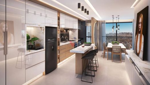 Apartamento com 3 Quartos à venda, 81m² no Cristo Rei, Curitiba