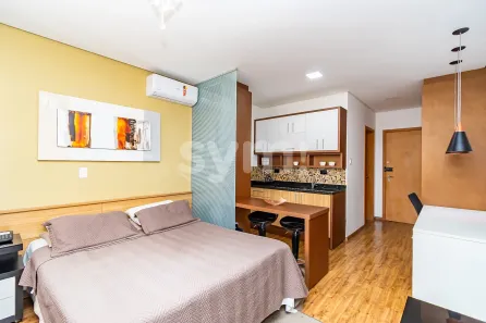 Studio com 1 Quarto à venda, 27m² no Centro, Curitiba