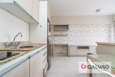 Studio com 1 Quarto para alugar, 32m² no Centro, Curitiba