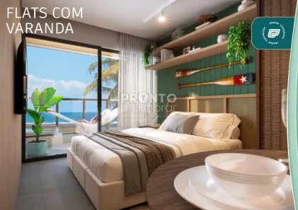 Flat com 1 Quarto à venda, 21m² no Centro, Ipojuca