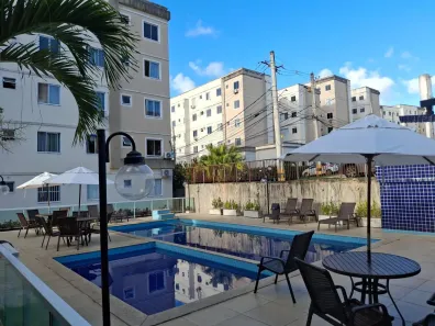 Apartamento com 2 Quartos para alugar, 43m² no Vida Nova, Lauro de Freitas