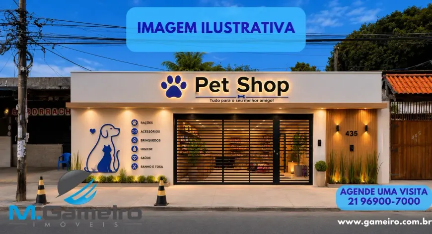 Foto do imóvel - Ponto comercial/Loja/Box para alugar com 80 m², 1 banheiro