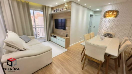 Apartamento com 2 Quartos à venda, 52m² no Vila Falchi, Mauá