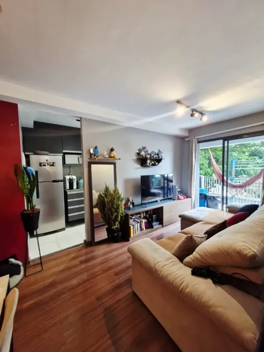 Foto do imóvel - Apartamento à venda com 2 quartos, 1 suíte, 2 banheiros, 57 m² e 1 vaga na garagem em