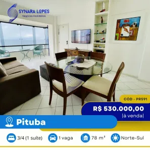 Apartamento com 3 Quartos à venda, 78m² no Nordeste de Amaralina, Salvador