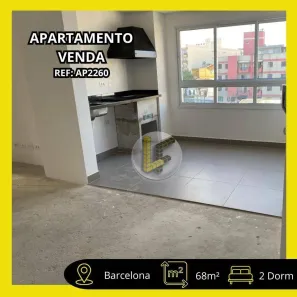 Apartamento com 2 Quartos à venda, 69m² no Barcelona, São Caetano do Sul