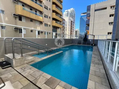 Apartamento com 2 Quartos à venda, 72m² no Gonzaga, Santos