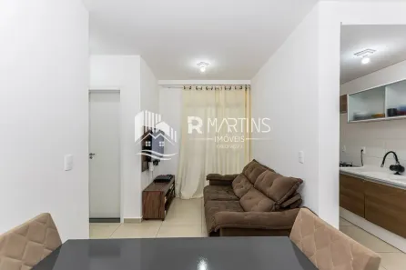 Apartamento com 2 Quartos à venda, 46m² no Pedro Moro, São José dos Pinhais