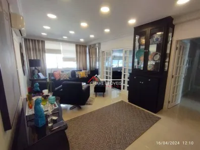 Apartamento com 3 Quartos à venda, 126m² no Gonzaga, Santos
