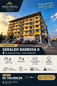 Apartamento com 3 Quartos à venda, 150m² no Marco, Belém