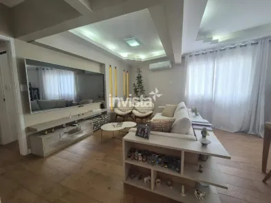 Apartamento com 2 Quartos à venda, 106m² no Gonzaga, Santos