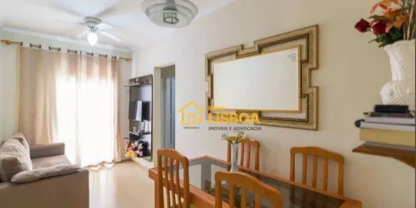 Apartamento com 2 Quartos à venda, 59m² no Vila Valparaíso, Santo André