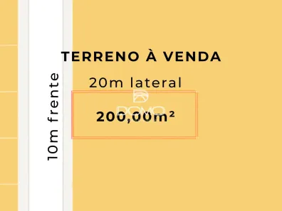 Terreno / Lote / Condomínio à venda, 200m² no Vista Linda, Cascavel