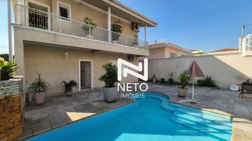 Foto do imóvel - Sobrado à venda com 4 quartos, 4 suítes, 374 m², 5 banheiros e 4 vagas na garagem em