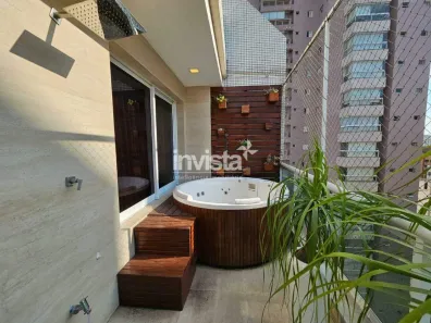 Apartamento com 2 Quartos à venda, 124m² no Boqueirão, Santos
