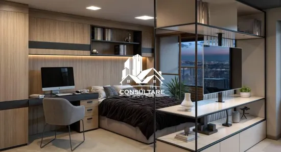 Studio com 1 Quarto à venda, 48m² no Centro, São Vicente