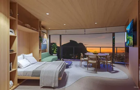 Studio com 1 Quarto à venda, 40m² no Barra da Tijuca, Rio de Janeiro
