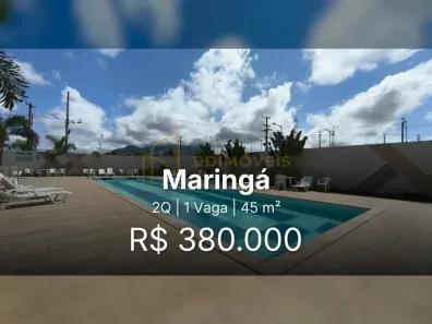 Apartamento com 2 Quartos à venda, 45m² no Maringá, Serra