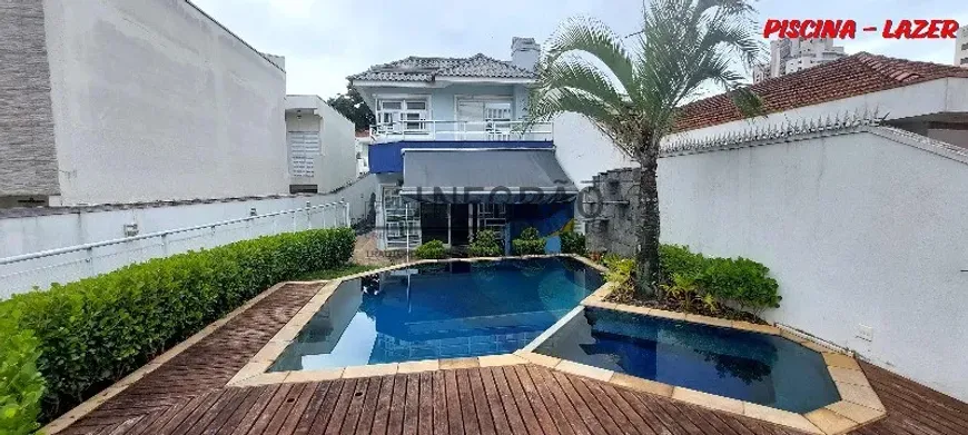 Foto do imóvel - Sobrado para alugar com 4 quartos, 4 suítes, 650 m², 6 banheiros e 12 vagas na garagem em
