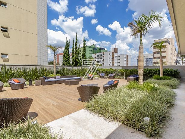 FLAT (com quarto separado) mobiliado e decorado, andar alto, face oeste, Batel, com 36m² privativos! - foto 23