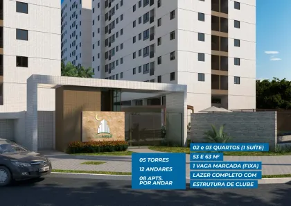 Apartamento com 3 Quartos à venda, 63m² no Imbiribeira, Recife