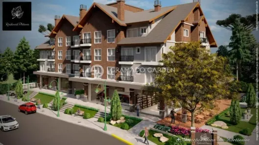 Apartamento com 1 Quarto à venda, 68m² no Avenida Central, Gramado
