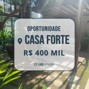 Apartamento com 1 Quarto à venda, 30m² no Casa Forte, Recife
